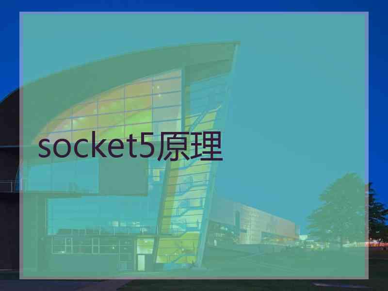 socket5原理