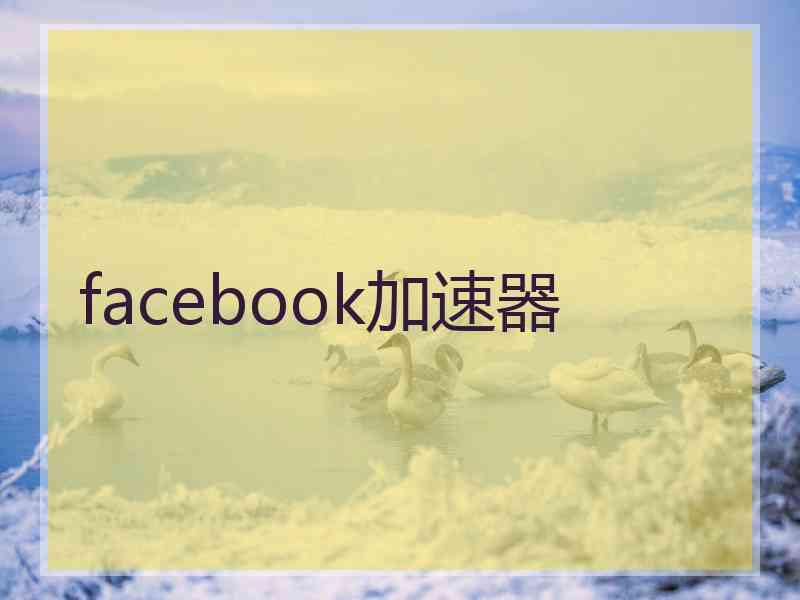 facebook加速器