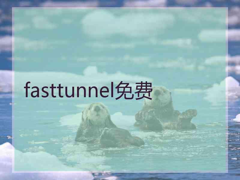 fasttunnel免费