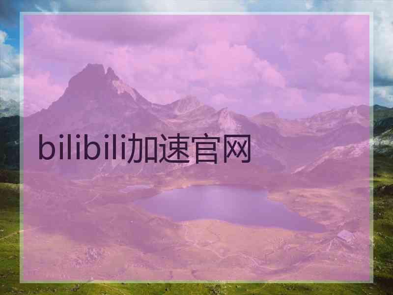 bilibili加速官网