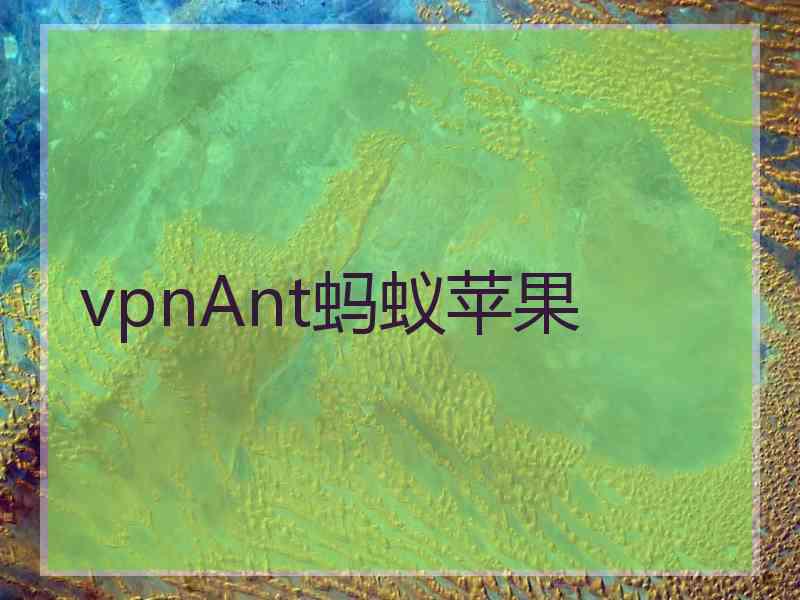 vpnAnt蚂蚁苹果