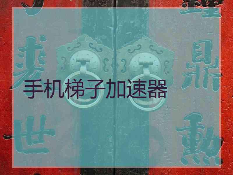 手机梯子加速器