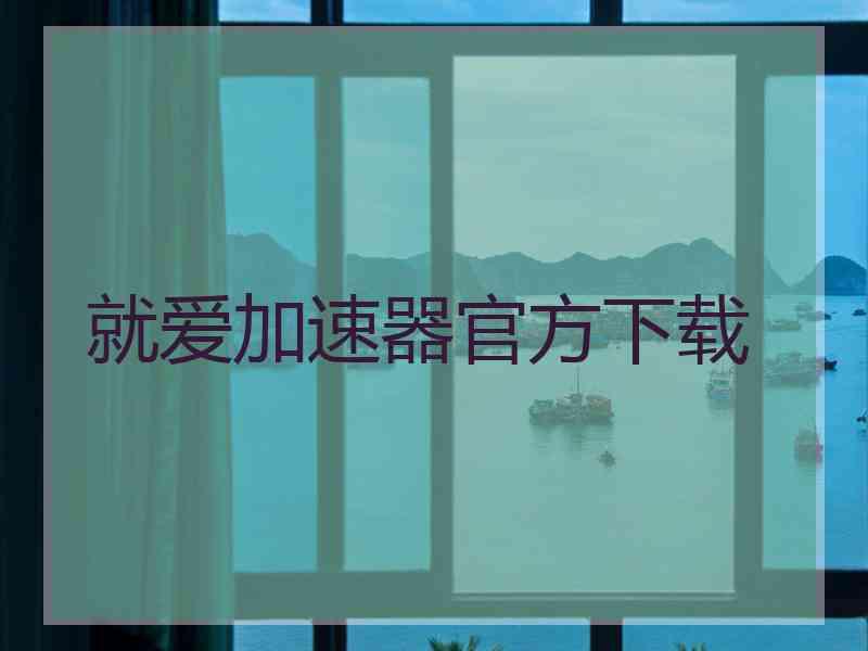 就爱加速器官方下载