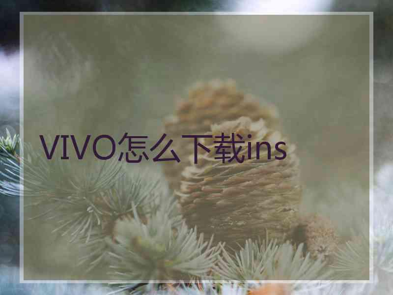 VIVO怎么下载ins