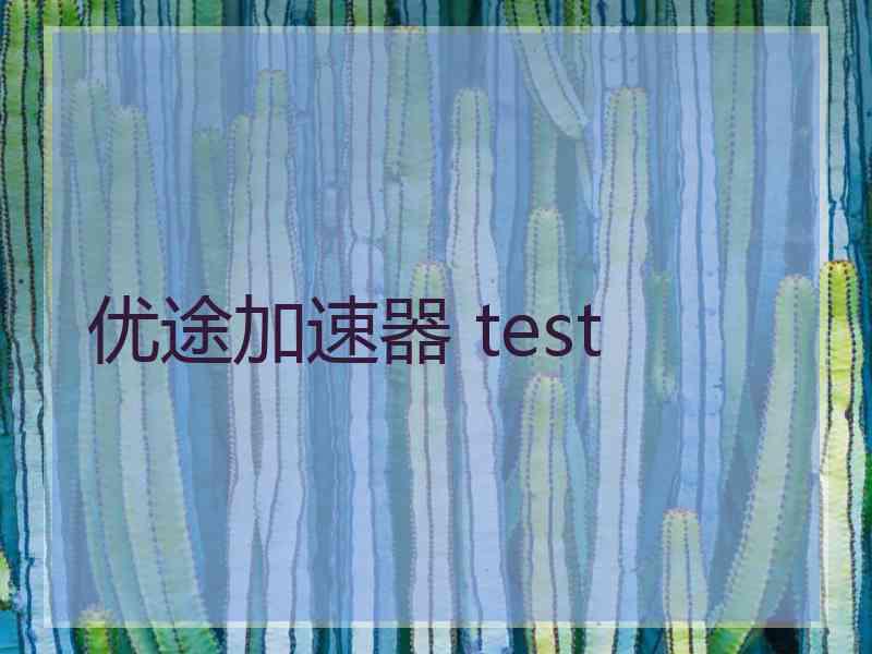 优途加速器 test