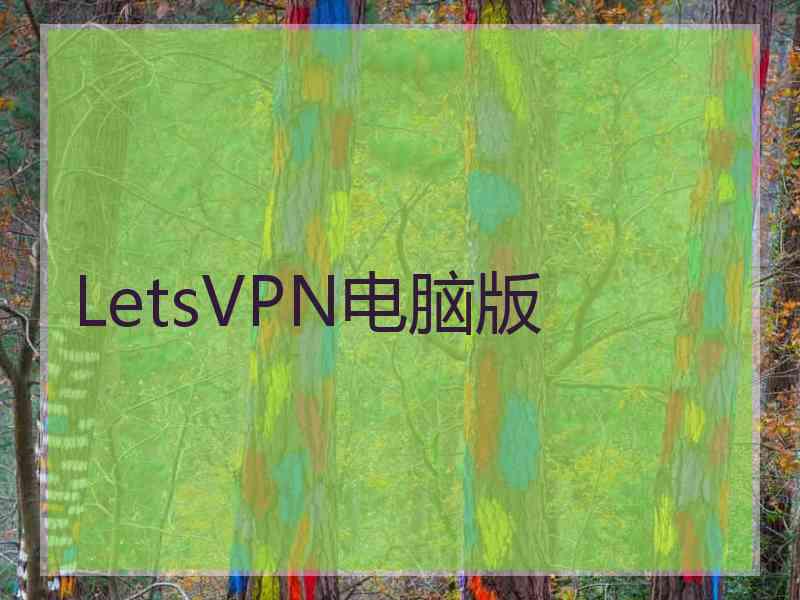 LetsVPN电脑版