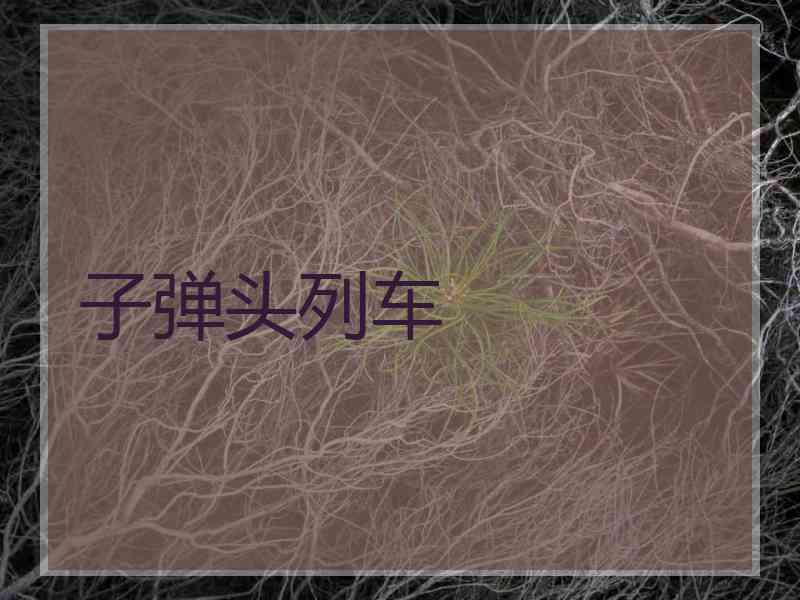 子弹头列车
