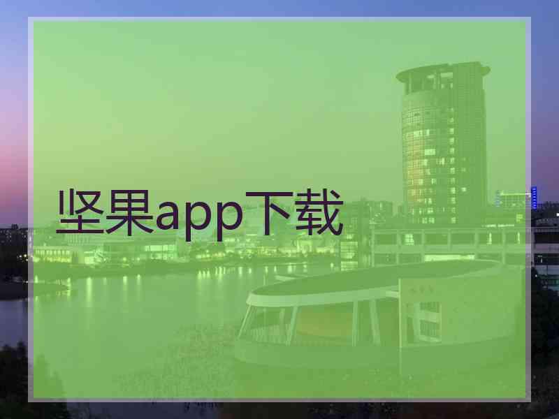 坚果app下载