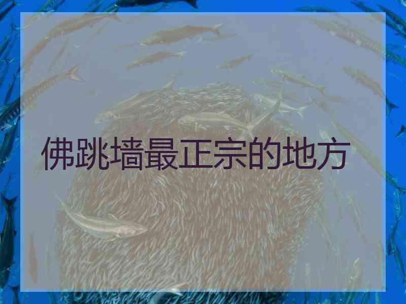 佛跳墙最正宗的地方