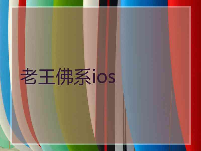 老王佛系ios