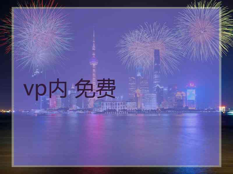 vp内 免费